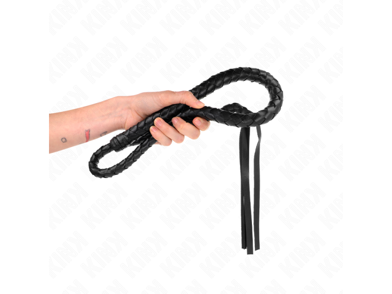 KINK - LONG WHIP WITH BEADS 110 CM