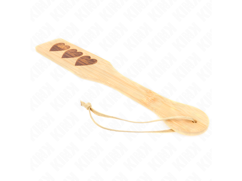 KINK - BAMBOO PALLET HEART DESIGN 32 X 5.5 CM