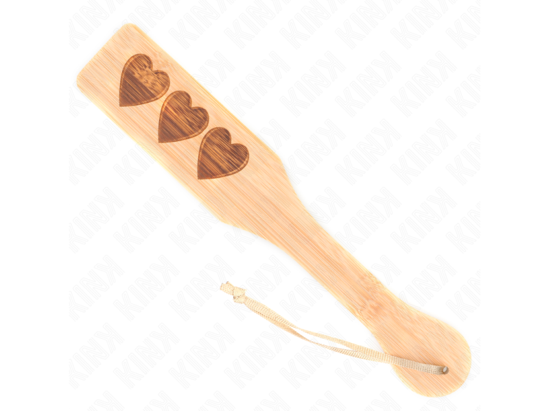 KINK - BAMBOO PALLET HEART DESIGN 32 X 5.5 CM