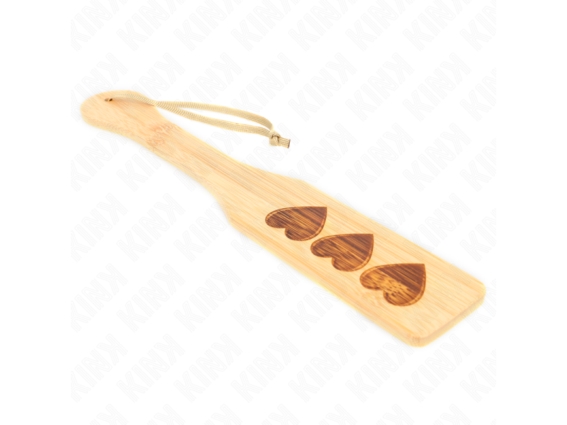 KINK - BAMBOO PALLET HEART DESIGN 32 X 5.5 CM