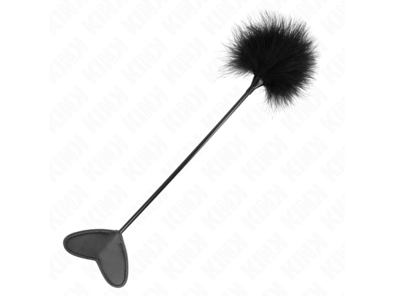 KINK - TICKLE FEATHERS WITH HEART PADDLE 31 CM