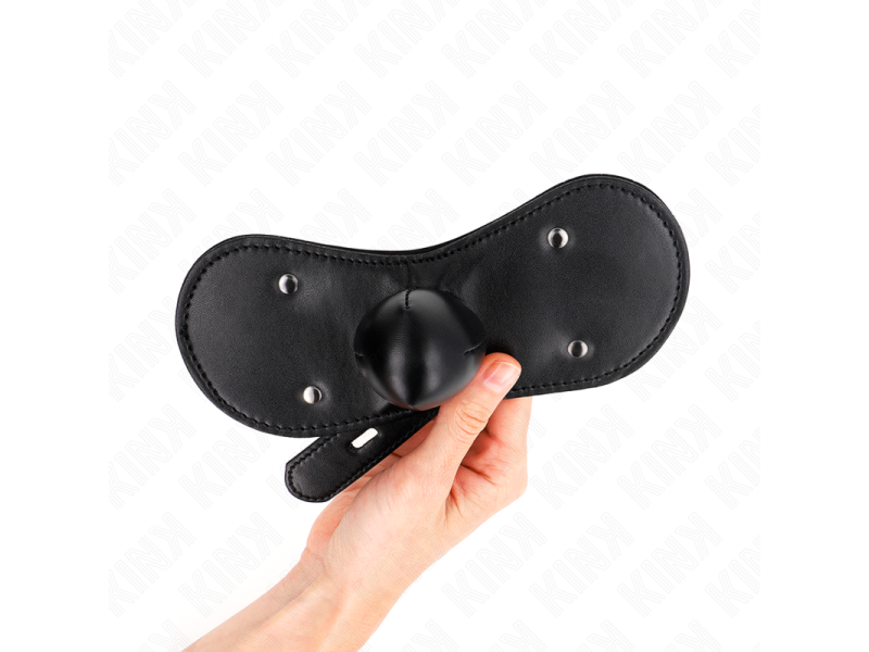 KINK - BALL GAG MOUTH MASK WITH LOCK ADJUSTABLE 42-60 CM