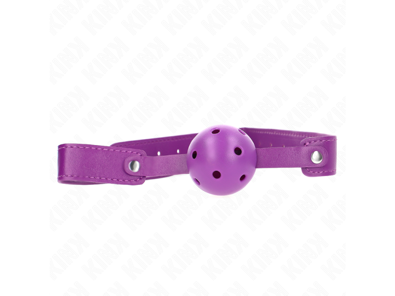 KINK - PURPLE BREATHABLE BALL 4.5 CMGAG 65 x 2.5 CM