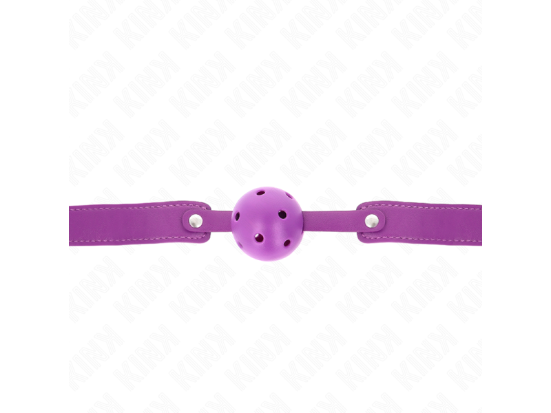 KINK - PURPLE BREATHABLE BALL 4.5 CMGAG 65 x 2.5 CM