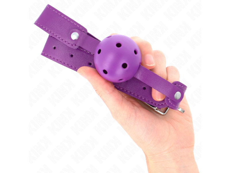 KINK - PURPLE BREATHABLE BALL 4.5 CMGAG 65 x 2.5 CM