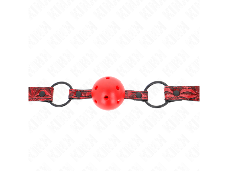 KINK - DIAMOND PATTERN BALL 4.5 CM GAG MODEL 1 64.5 CM ADJUSTABLE 42-60 CM