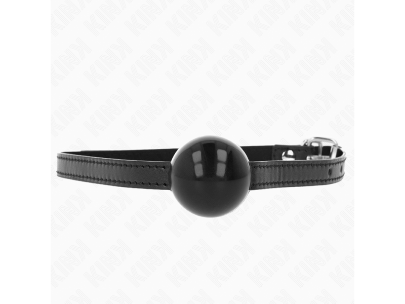 KINK - BLACK SINGLE SOLID BALL 4 CM GAG 65 x 1.5 CM