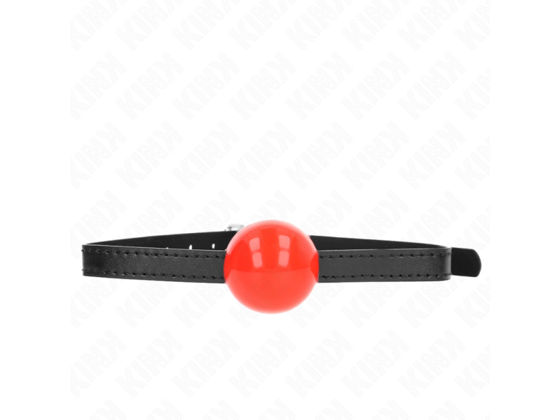 KINK - RED SINGLE SOLID BALL 4 CM GAG 65 x 1.5 CM