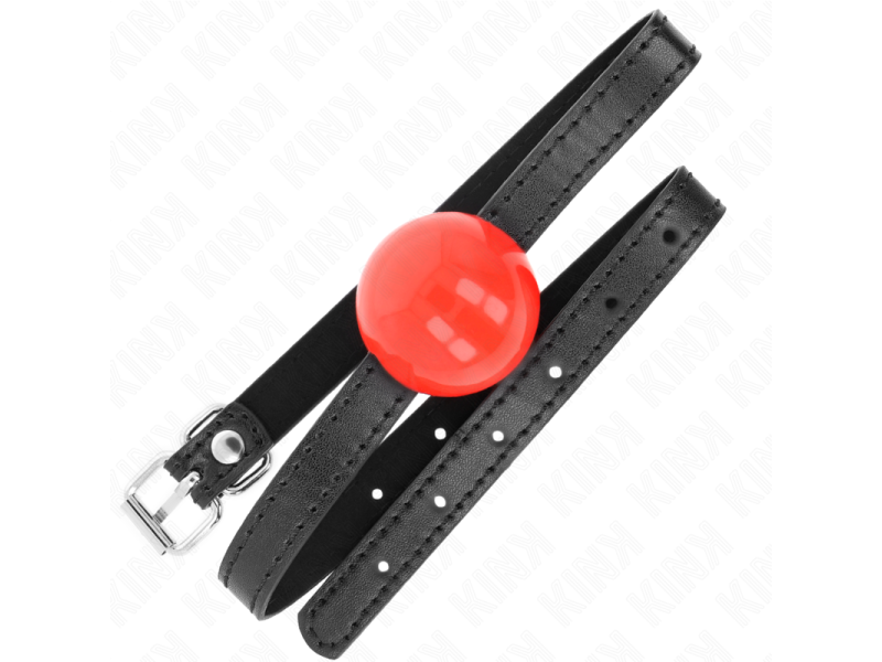 KINK - RED SINGLE SOLID BALL 4 CM GAG 65 x 1.5 CM