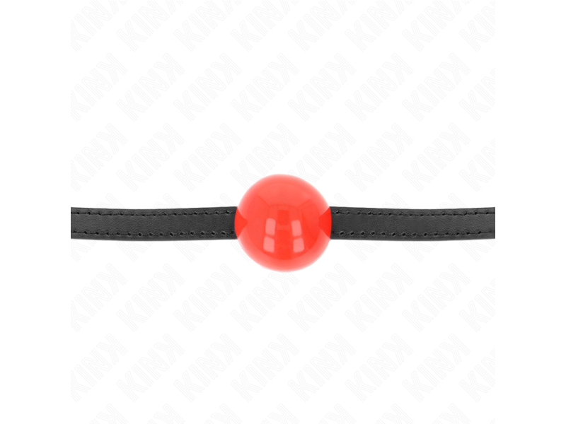 KINK - RED SINGLE SOLID BALL 4 CM GAG 65 x 1.5 CM