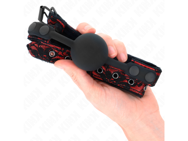 KINK - SCANDAL SILICONE BALL 4 CM GAG MODEL 1 65 x 2 CM