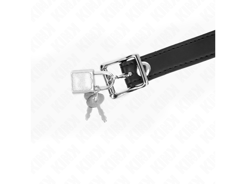 KINK - SILICONE BALL 4 CM GAG WITH LOCK 60 x 2 CM
