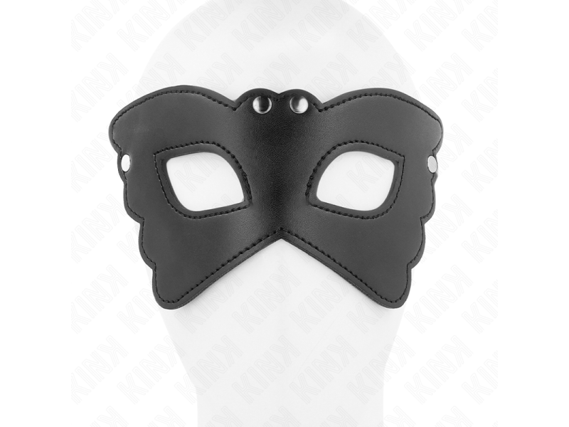 KINK - BUTTERFLY SHAPED LEATHERETTE MASK 20 x 9 CM