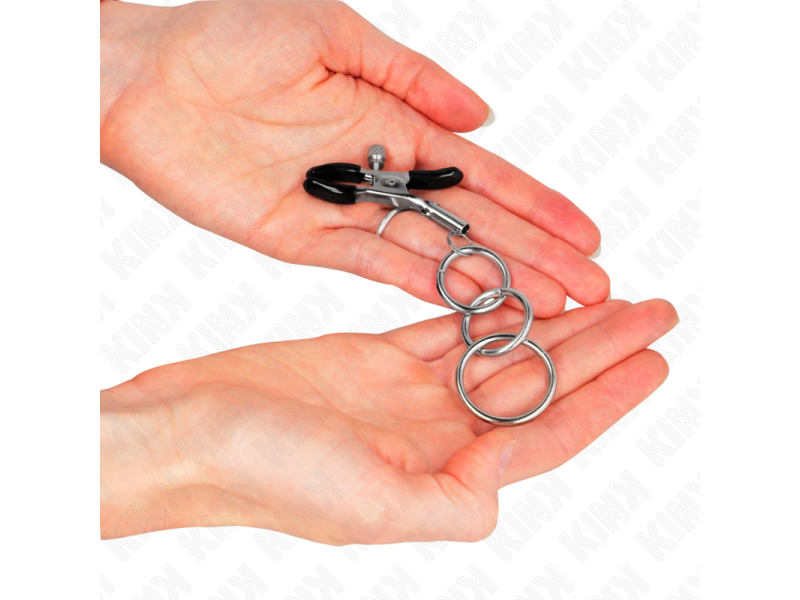 KINK - 3 O-RING NIPPLE CLAMP 6 CM