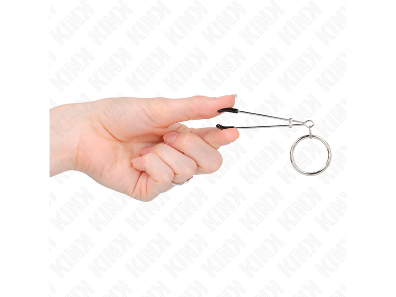 KINK - THIN NIPPLE CLAMPS WITH O-RING 7 CM