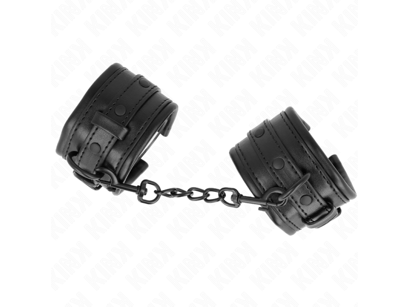 KINK - WRIST RESTRAINTS BLACK ADJUSTABLE 20-30 CM X 6 CM