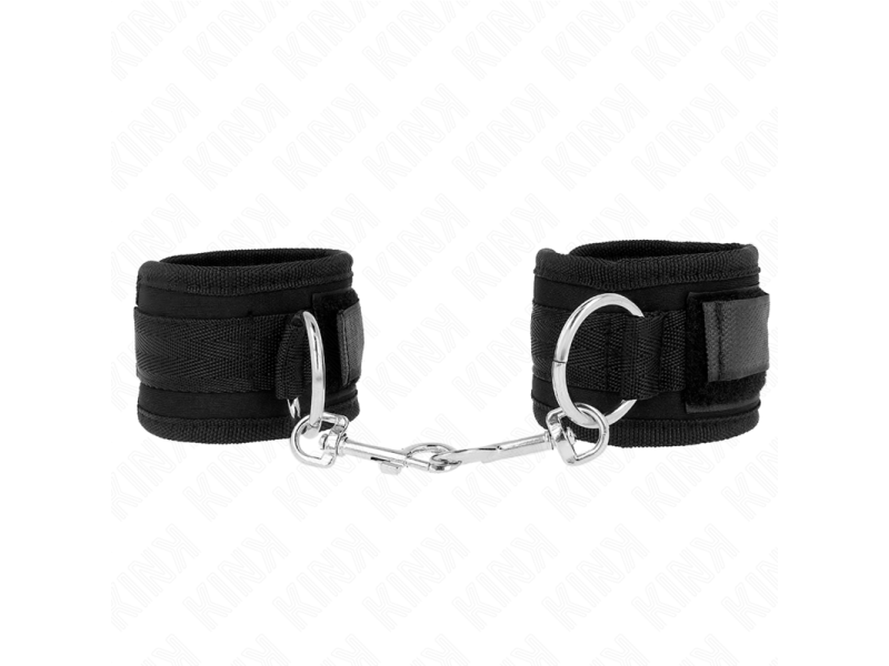 KINK - WRIST RESTRAINTS BLACK ADJUSTABLE 18-35 CM X 6 CM