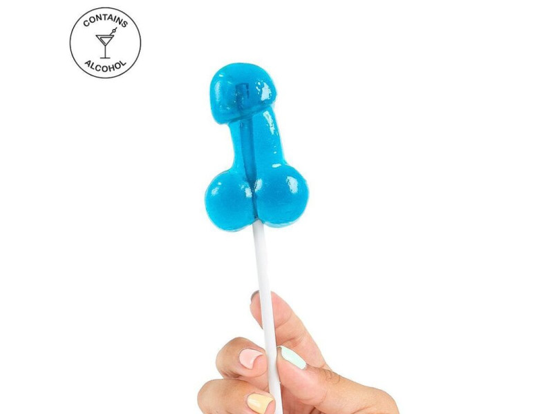 SECRETPLAY - COCK LOLLIPOP WITH ALCOHOL GIN & TONIC