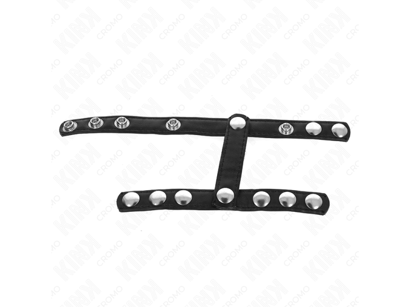 KINK - PENIS RING WITH 3 ADJUSTABLE BALL SPLITTER STRAPS