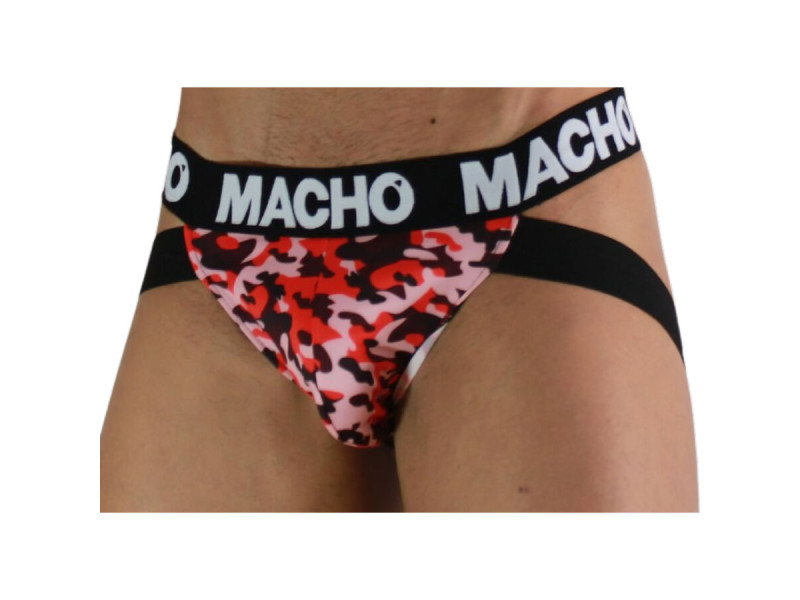 MACHO - MX28MR JOCK MILITARY RED L