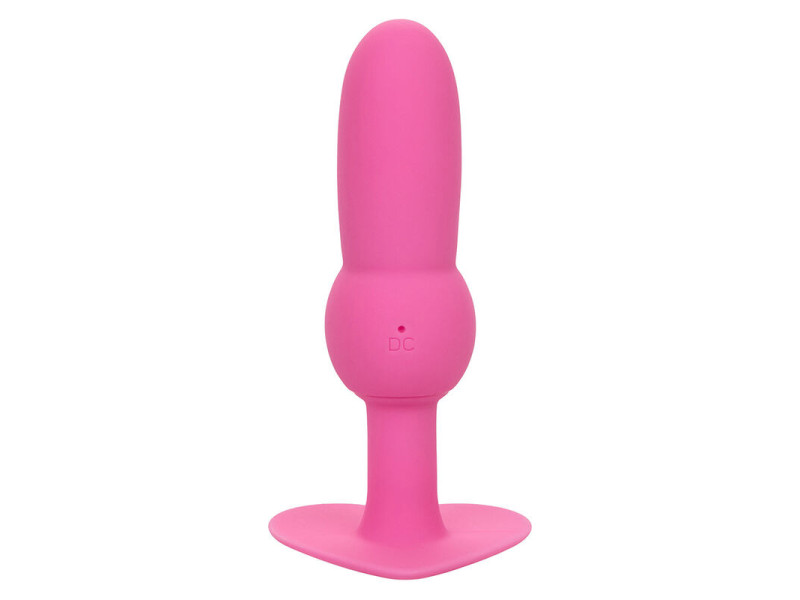 CALEXOTICS - FIRST TIME ANAL PLUG BEADED PROBE 10 VIBRATIONS PINK