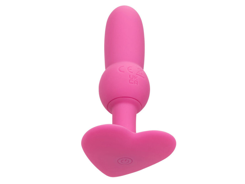 CALEXOTICS - FIRST TIME ANAL PLUG BEADED PROBE 10 VIBRATIONS PINK