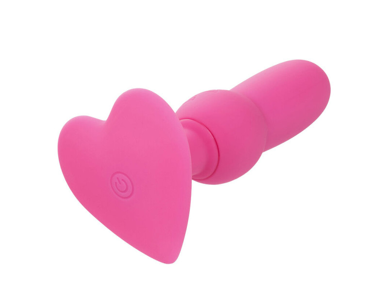CALEXOTICS - FIRST TIME ANAL PLUG BEADED PROBE 10 VIBRATIONS PINK