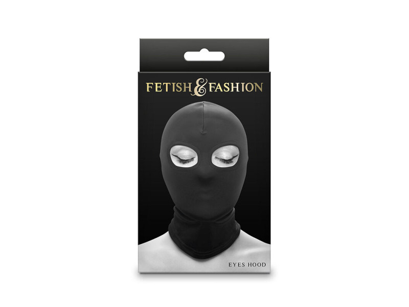 NS NOVELTIES - FETISH & FASHION EYES HOOD NYLON BLACK