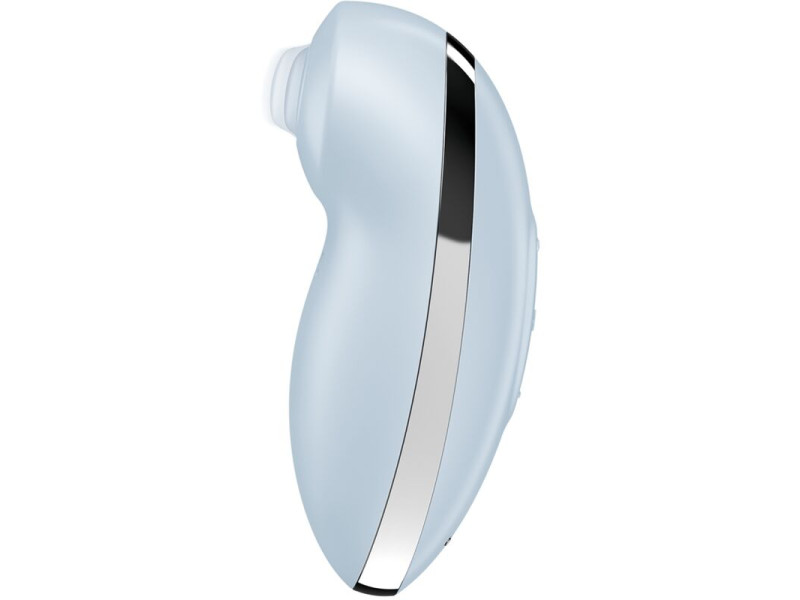 SATISFYER - TAP & CLIMAX 2 VIBRATOR & STIMULATOR BLUE