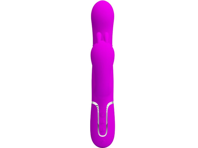 PRETTY LOVE - CAMMY TRIPLE VIBRATOR MULTIFUNCTION 4 IN 1 PINK