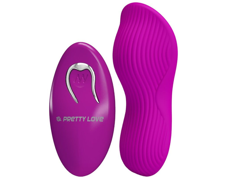 PRETTY LOVE - ROMARIO LAY-ON CLITORIS STIMULATOR REMOTE CONTROL PINK