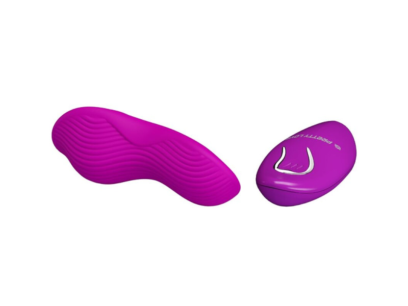 PRETTY LOVE - ROMARIO LAY-ON CLITORIS STIMULATOR REMOTE CONTROL PINK