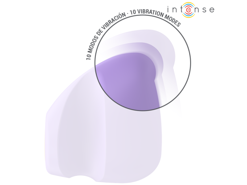 INTENSE - URSULA STIMULATOR 10 VIBRATIONS PURPLE