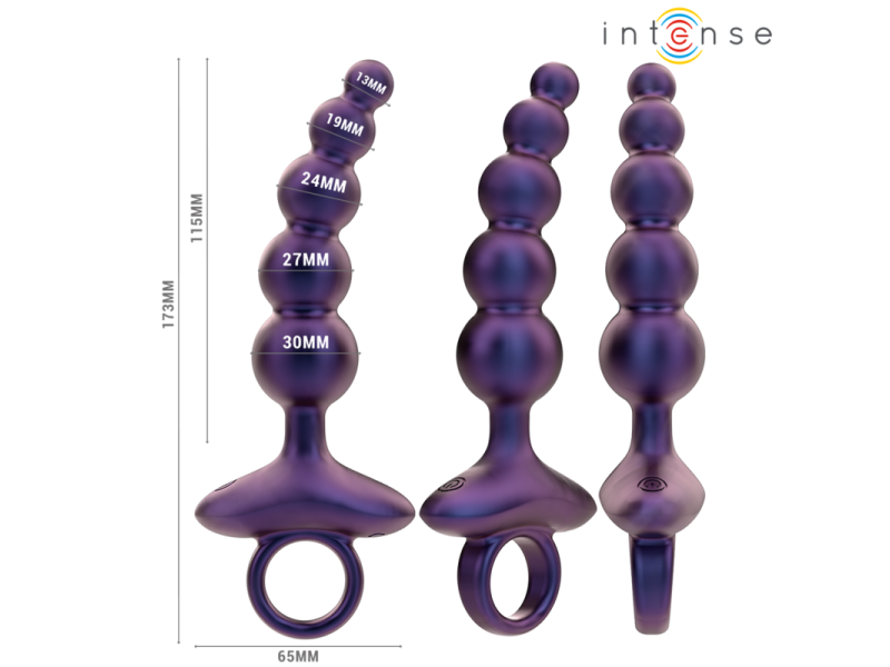 INTENSE - TITO VIBRATING ANAL PLUG MODEL 3 REMOTE CONTROL
