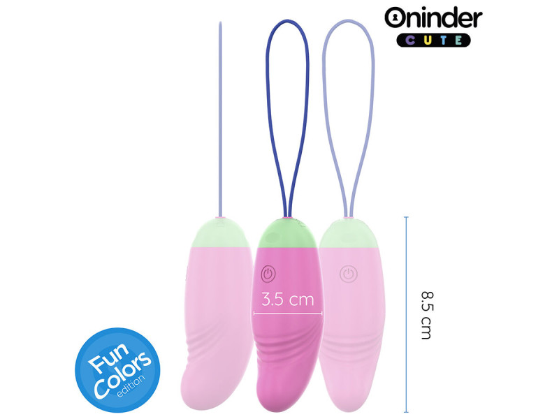ONINDER CUTE - LOVE PLEASURE VIBRO-ROTATING EGG 360 SILICONE - FREE WORLDWIDE APP
