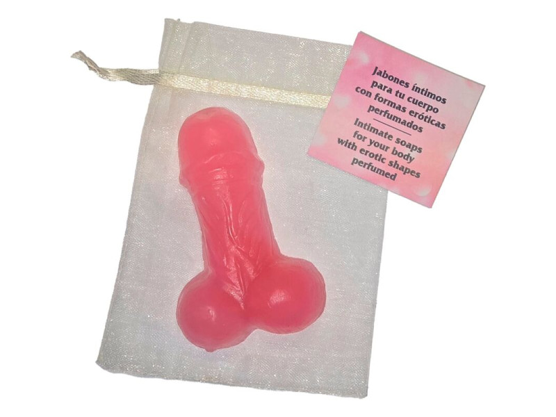DIABLO PICANTE - PENIS SHAPED PERFUMED SOAP PINK