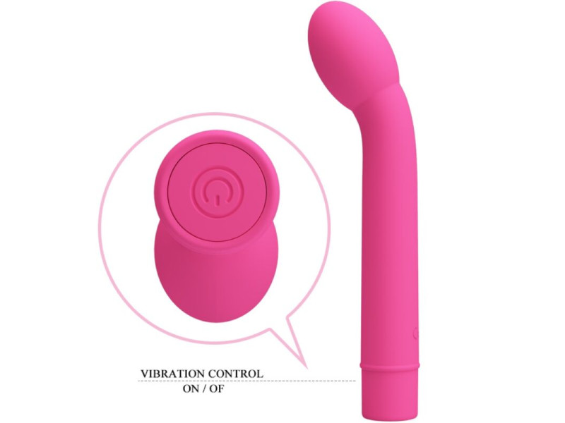 PRETTY LOVE - LOGAN G-SPOT VIBRATOR 10 VIBRATIONS PINK