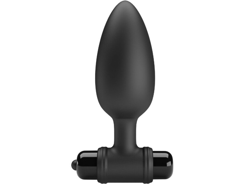 PRETTY LOVE - VIBRA BUTT PLUG 2 ANAL PLUG 10 VIBRATIONS BLACK
