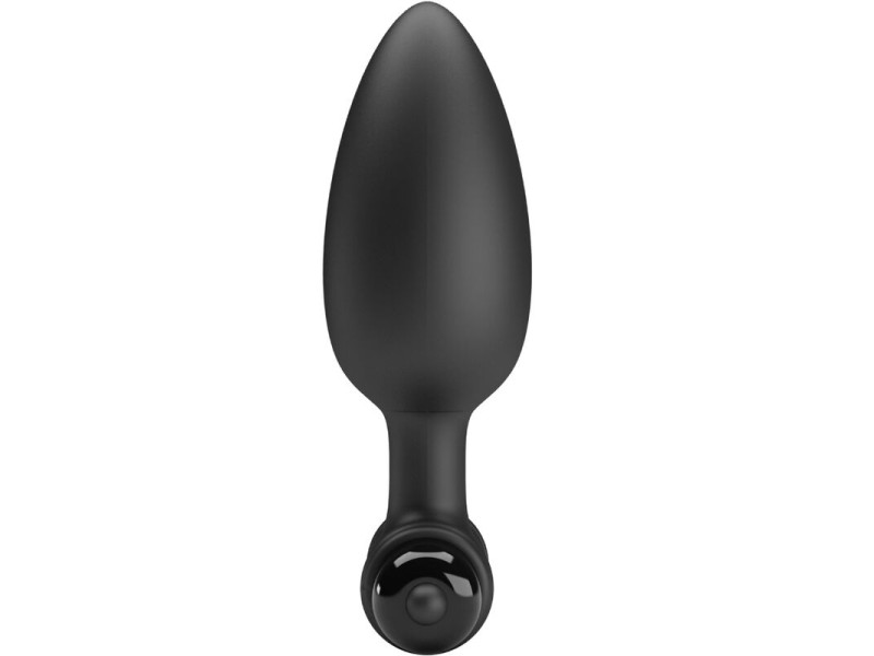 PRETTY LOVE - VIBRA BUTT PLUG 2 ANAL PLUG 10 VIBRATIONS BLACK