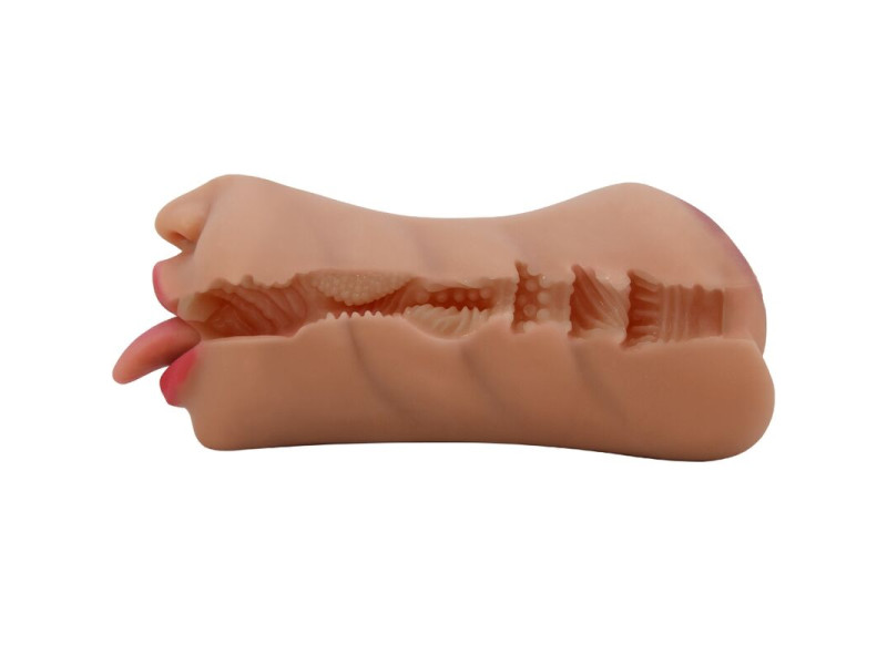 CRAZY BULL - SARAH DOUBLE MASTURBATOR MOUTH & VAGINA FLESH