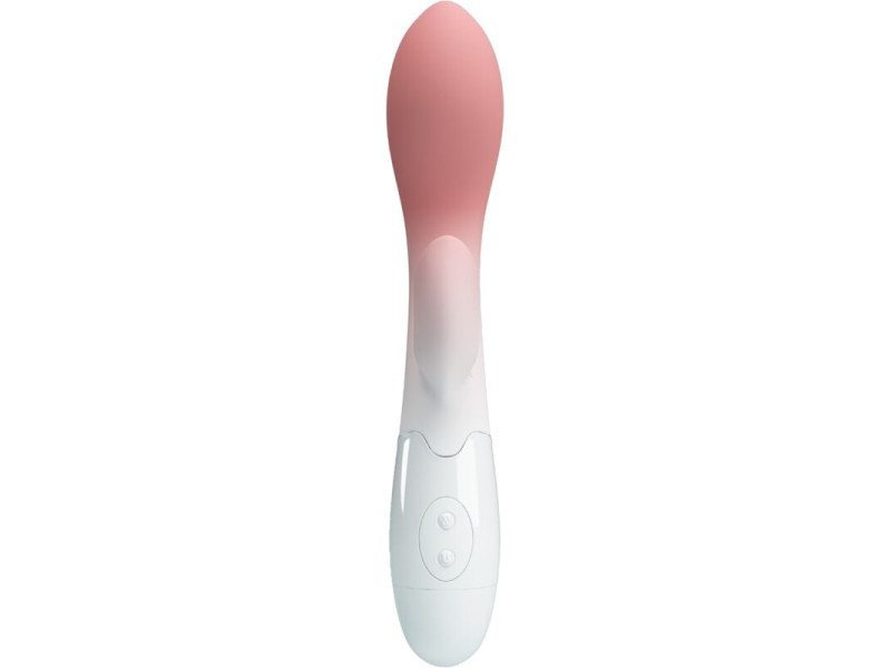 PRETTY LOVE - BRIGHTY G-SPOT VIBRATOR + CLITORIS STIMULATOR 30 VIBRATIONS PINK