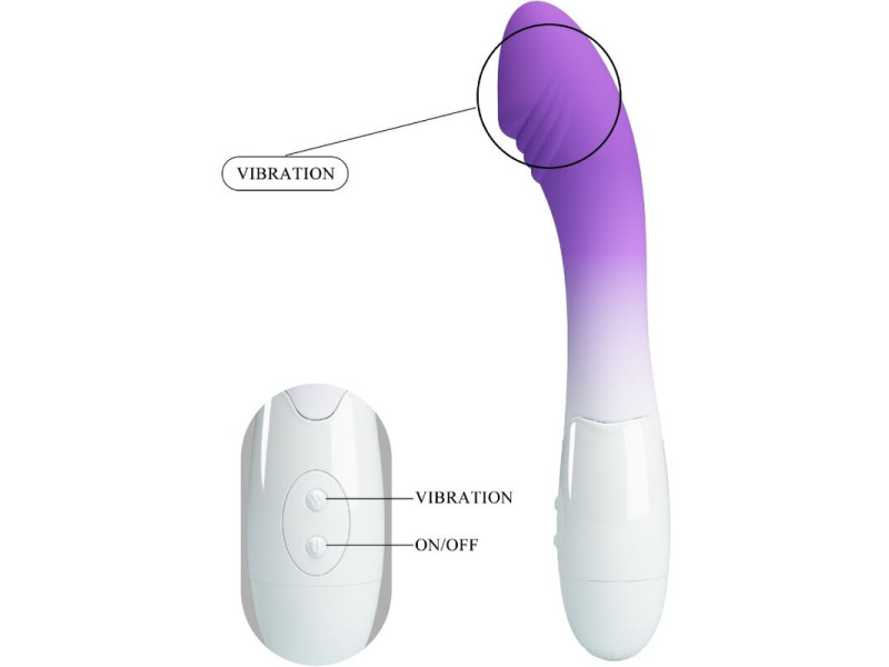 PRETTY LOVE - ELEMENTAL G-SPOT VIBRATOR 30 VIBRATIONS PURPLE