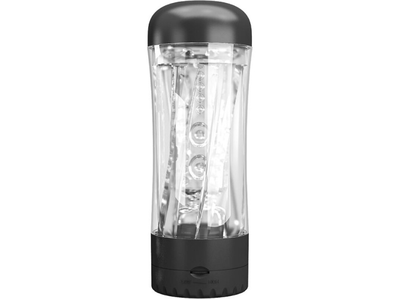 PRETTY LOVE - TAMARA MALE MASTURBATOR MULTI-SPEED VIBRATOR BLACK