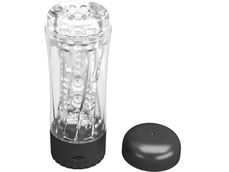 PRETTY LOVE - TAMARA MALE MASTURBATOR MULTI-SPEED VIBRATOR BLACK