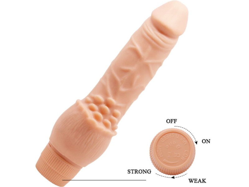 BAILE - BARBARA REALISTIC VIBRATOR 19.5 CM FLESH