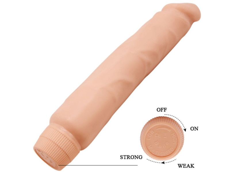 BAILE - JACK REALISTIC VIBRATOR 26 CM FLESH