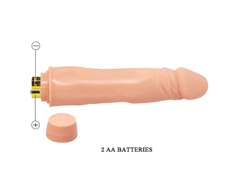 BAILE - DWARF REALISTIC VIBRATOR 21 CM FLESH