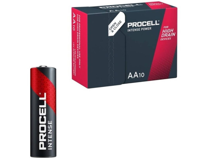 PROCELL - INTENSE POWER ALKALINE LR6 AA 1.5V BOX*10