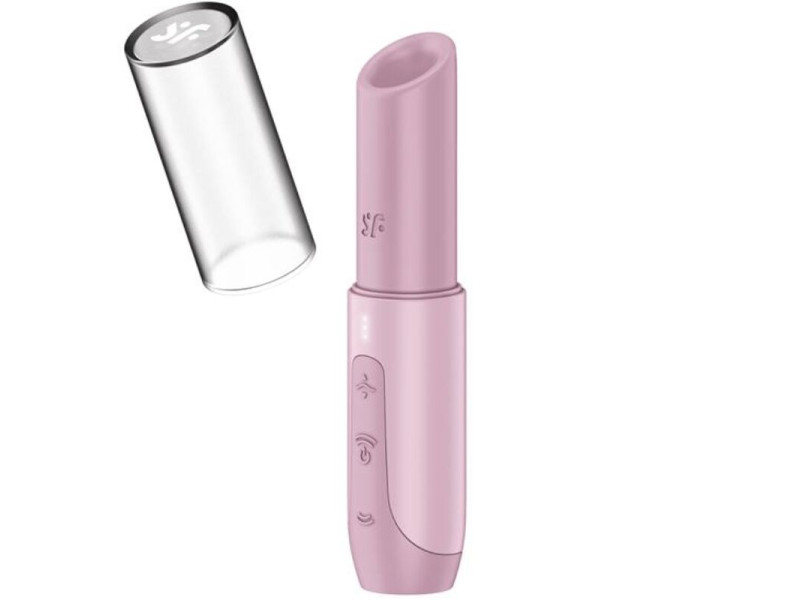 SATISFYER - SECRET KISS WAVE CLITORIS STIMULATOR PINK