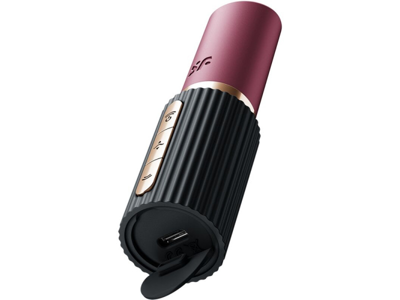 SATISFYER - PRO 2 KISS WAVE CLITORIS STIMULATOR GARNET / BLACK